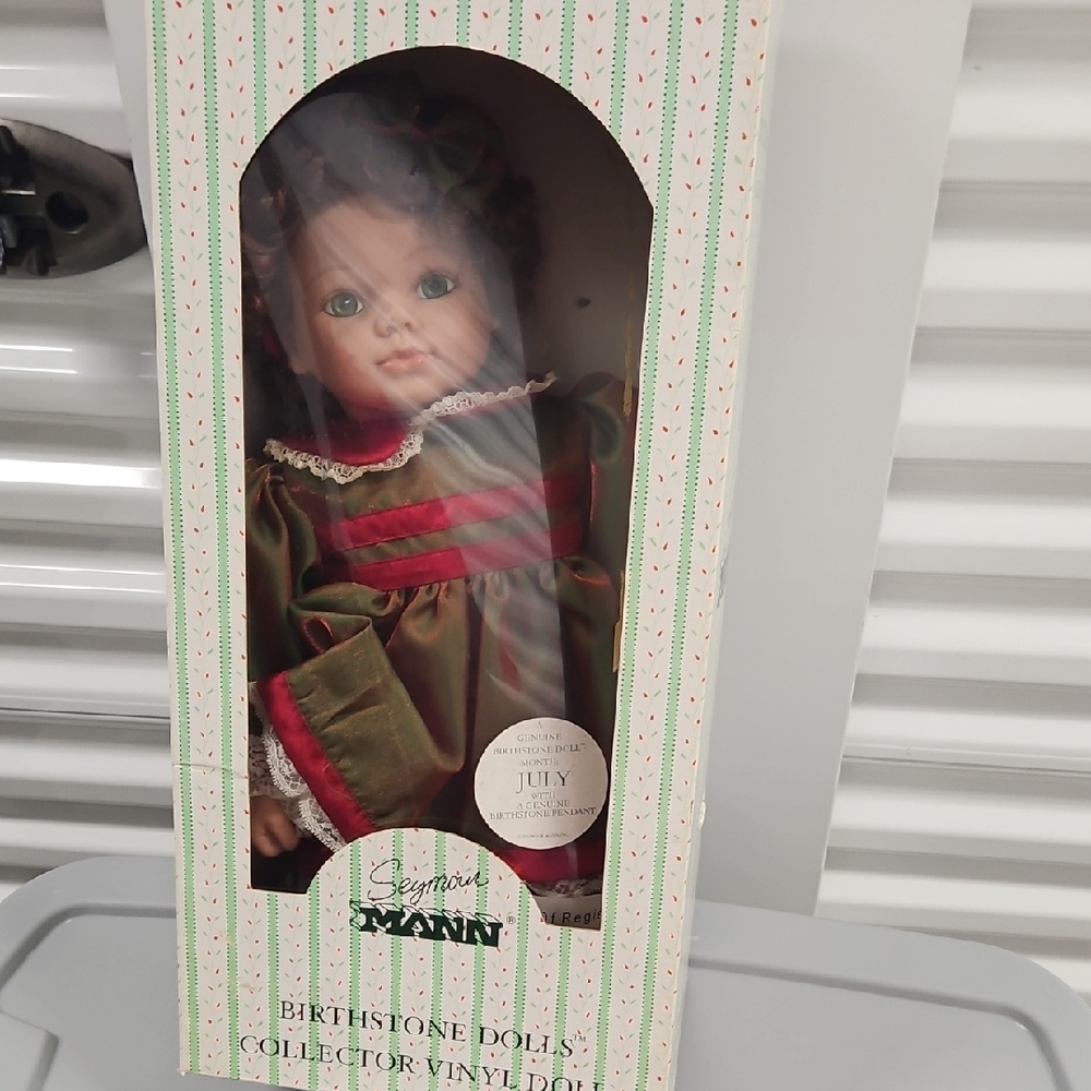 Seymour Mann Birthstone Doll - July